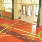 Interieur entree VMBO Clusius College